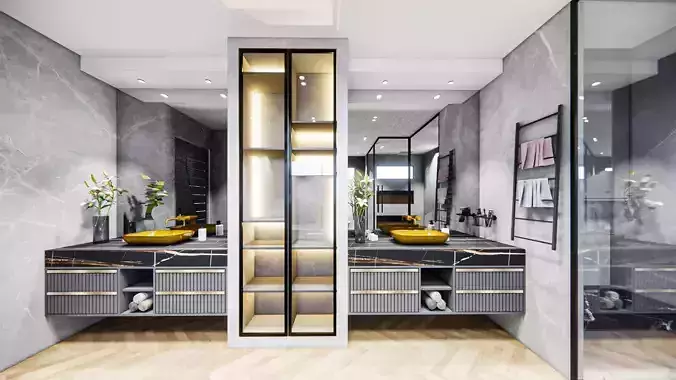 Master Bathroom Interior