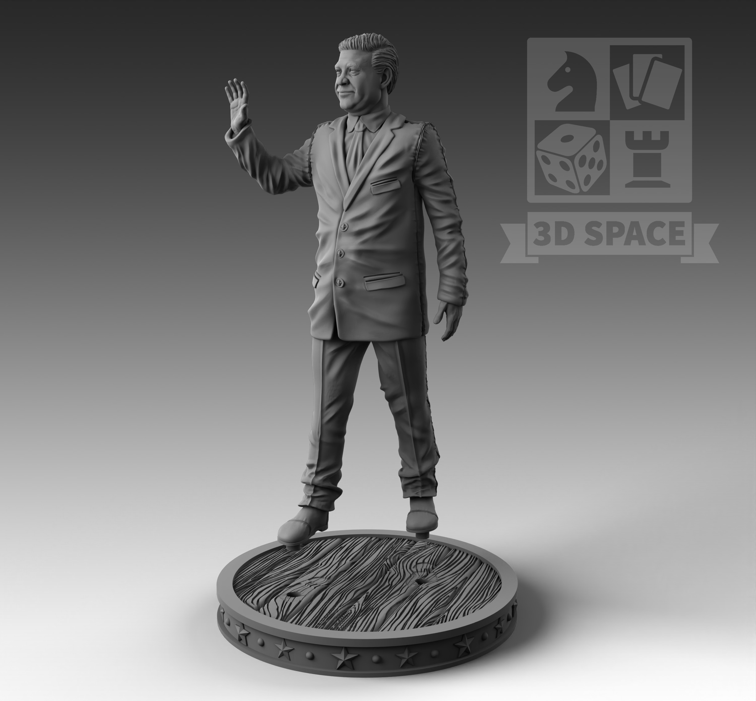 Xi Jinping 3D print model_3