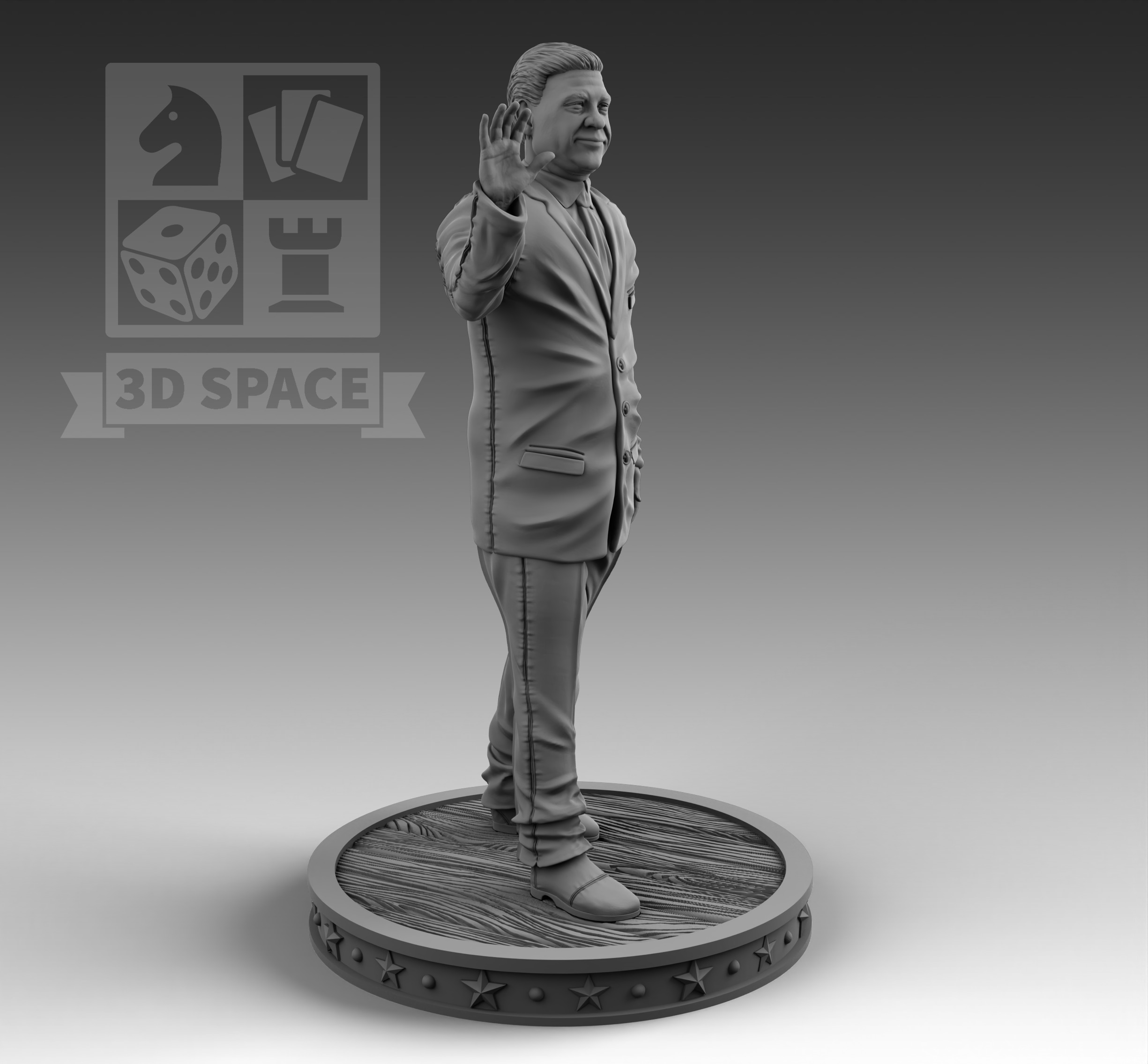 Xi Jinping 3D print model_1