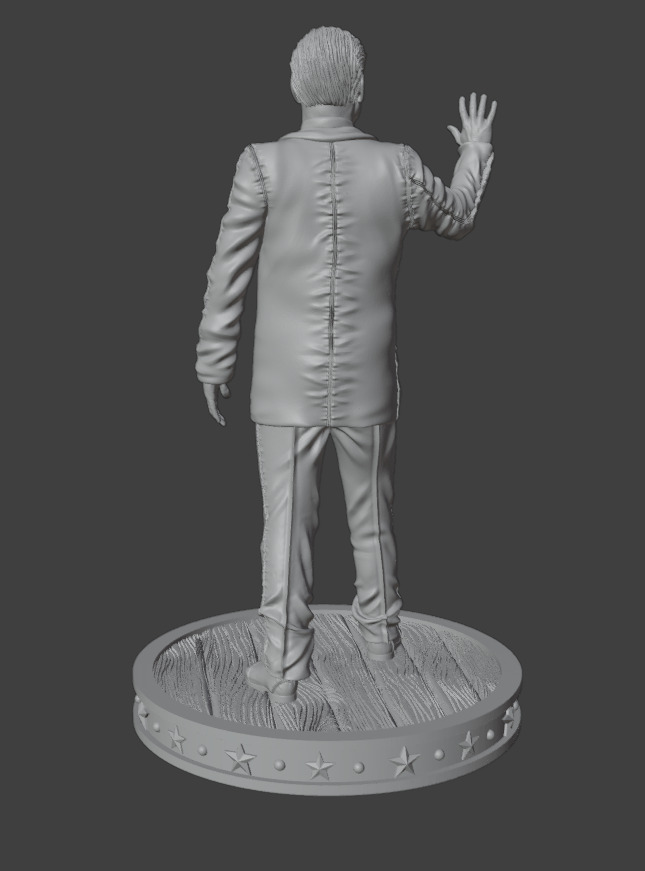 Xi Jinping 3D print model_14