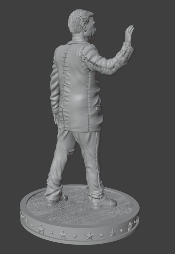 Xi Jinping 3D print model_9