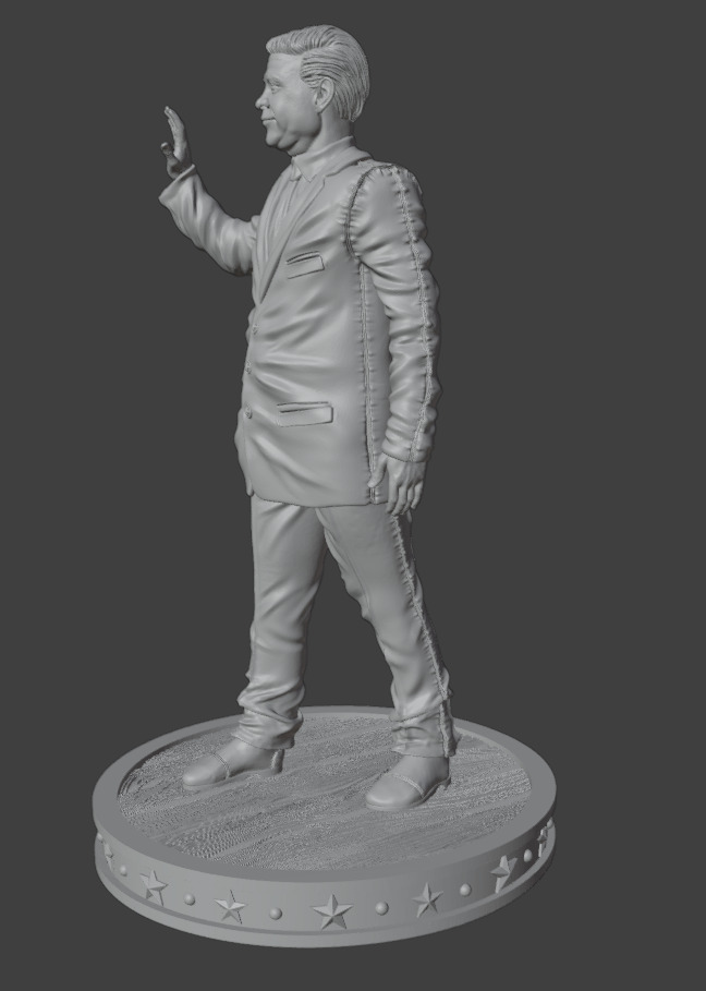 Xi Jinping 3D print model_7