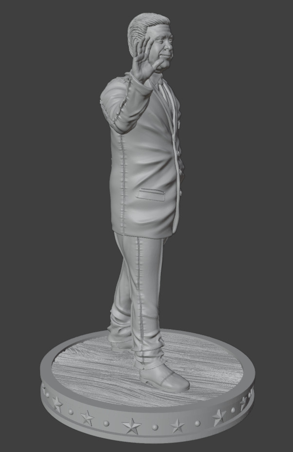 Xi Jinping 3D print model_13