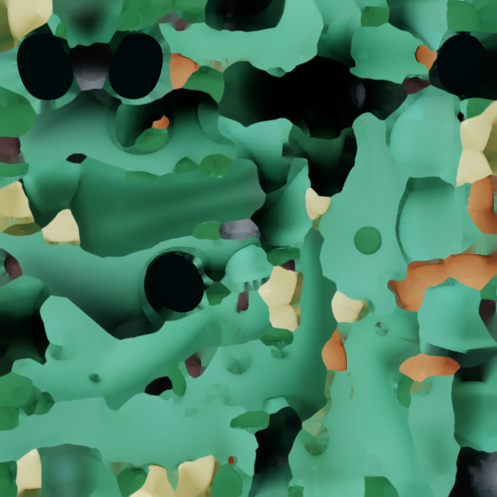 Dino cartoon model Low-poly 3D model_9