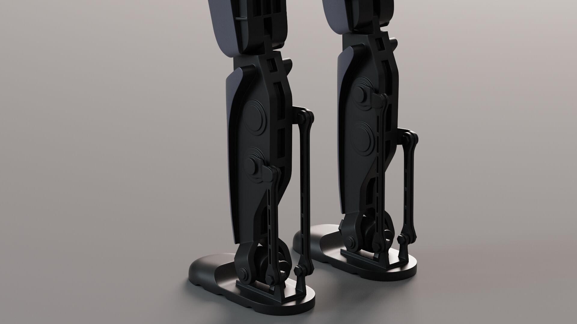 Humanoid robot 3D model_5