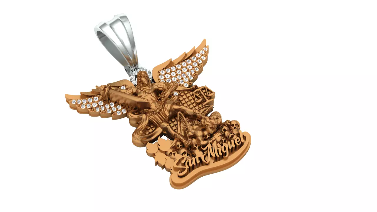 Arcangel san miguel ref DIJ-ARCANGEL-01 3D model