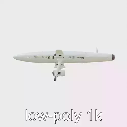 Composite Attack Drone with Precision Molded Missile Payloads