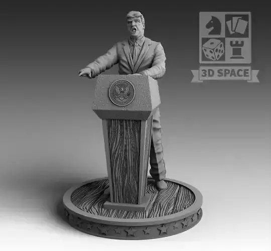Donald Trump 3D print model