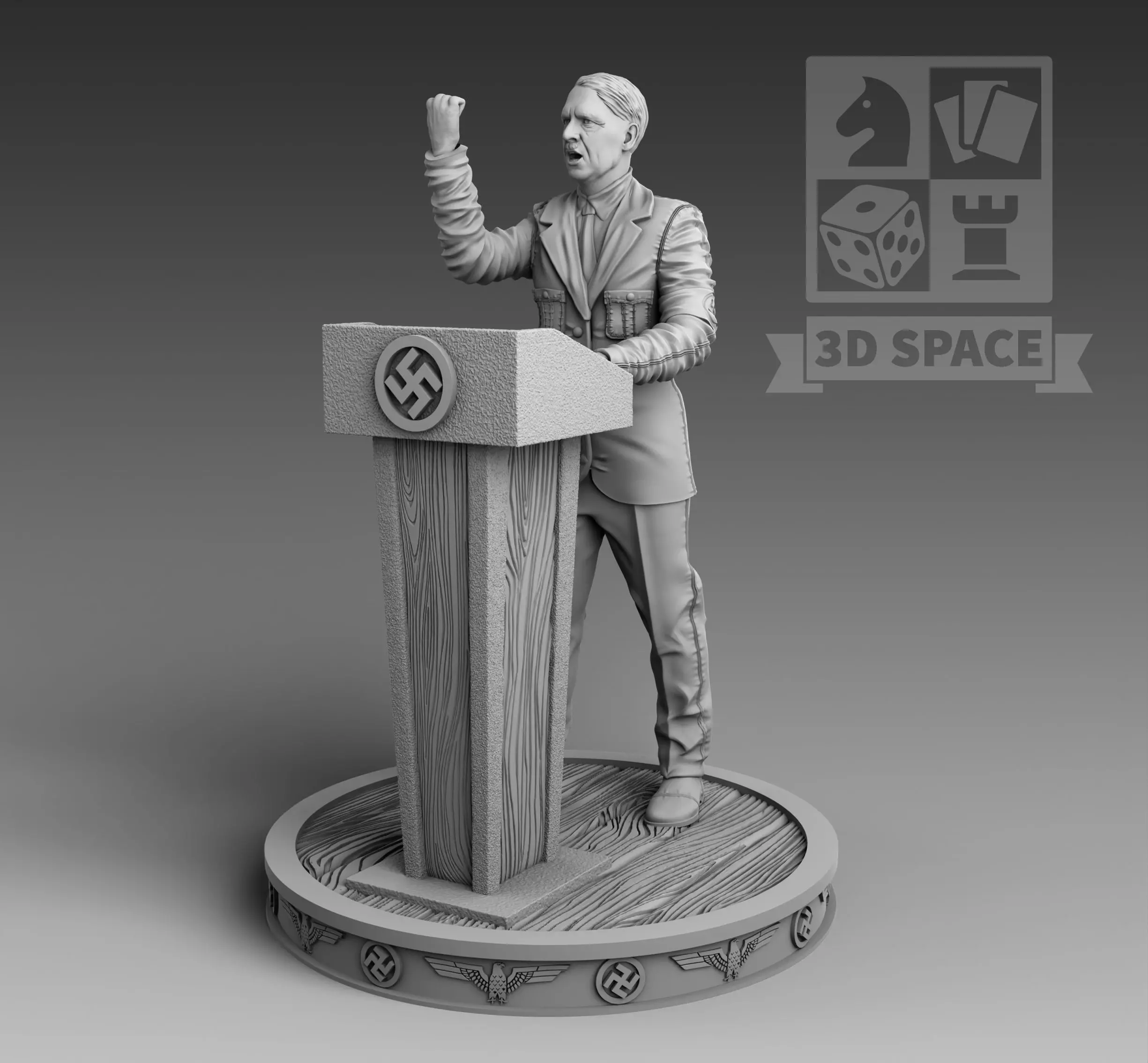 Adolf Hitler 3D print model