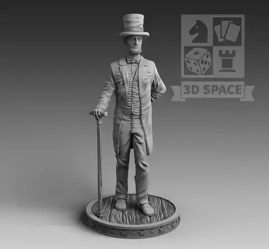 Abraham Lincoln 3D print model