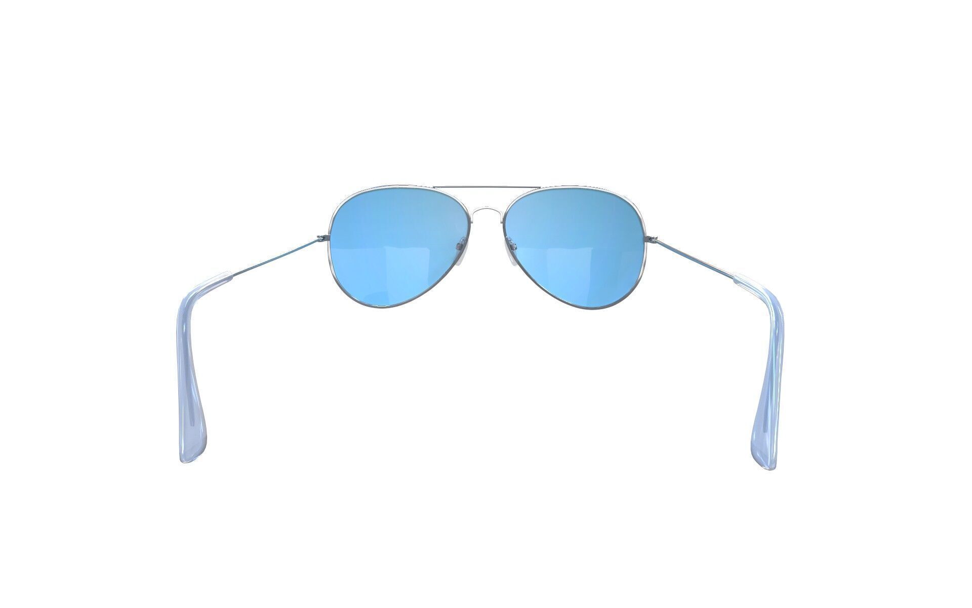 Glasses Black Grey - VTO Ready Low-poly 3D model_3