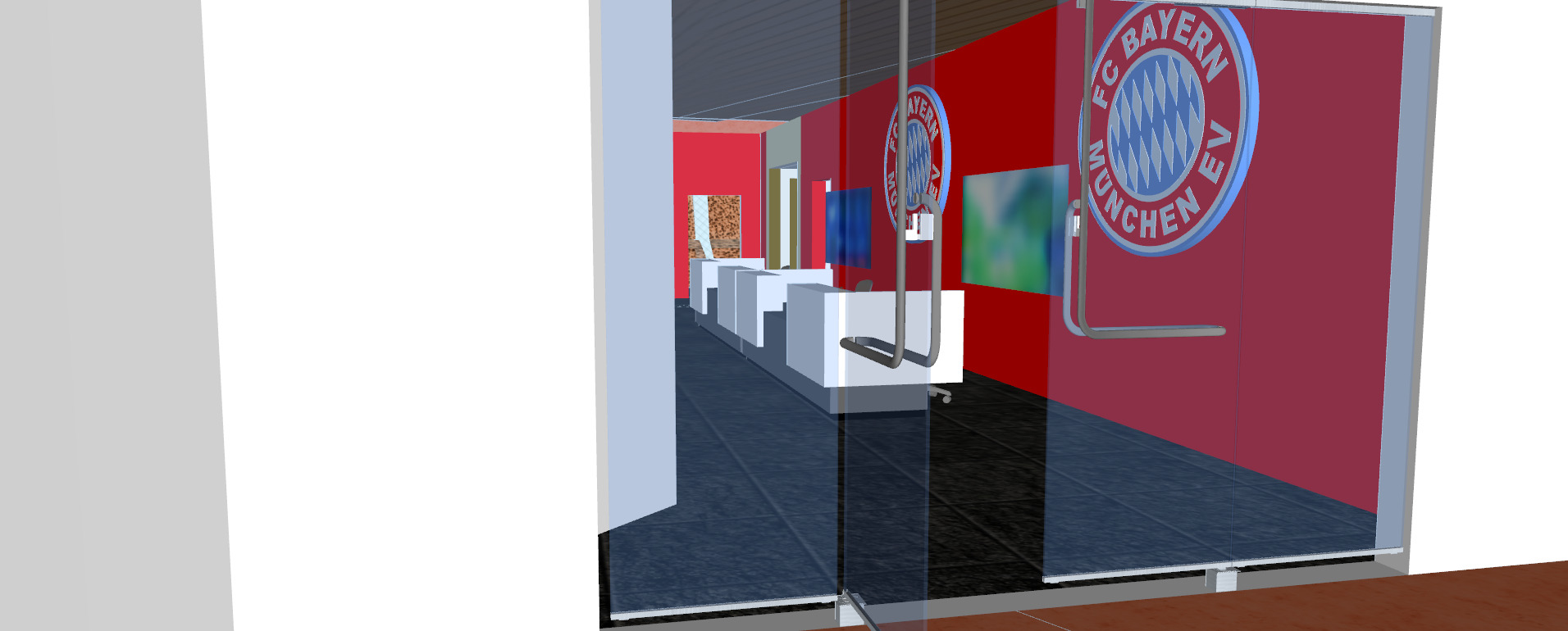 Allianz arena with interior 3D model_38