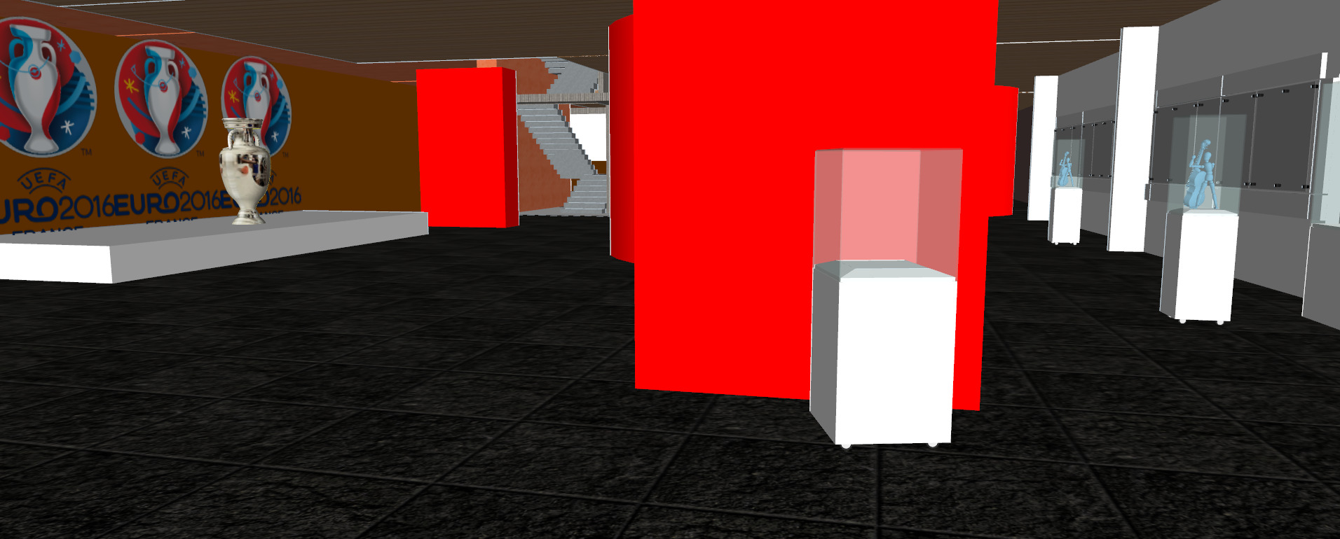 Allianz arena with interior 3D model_42