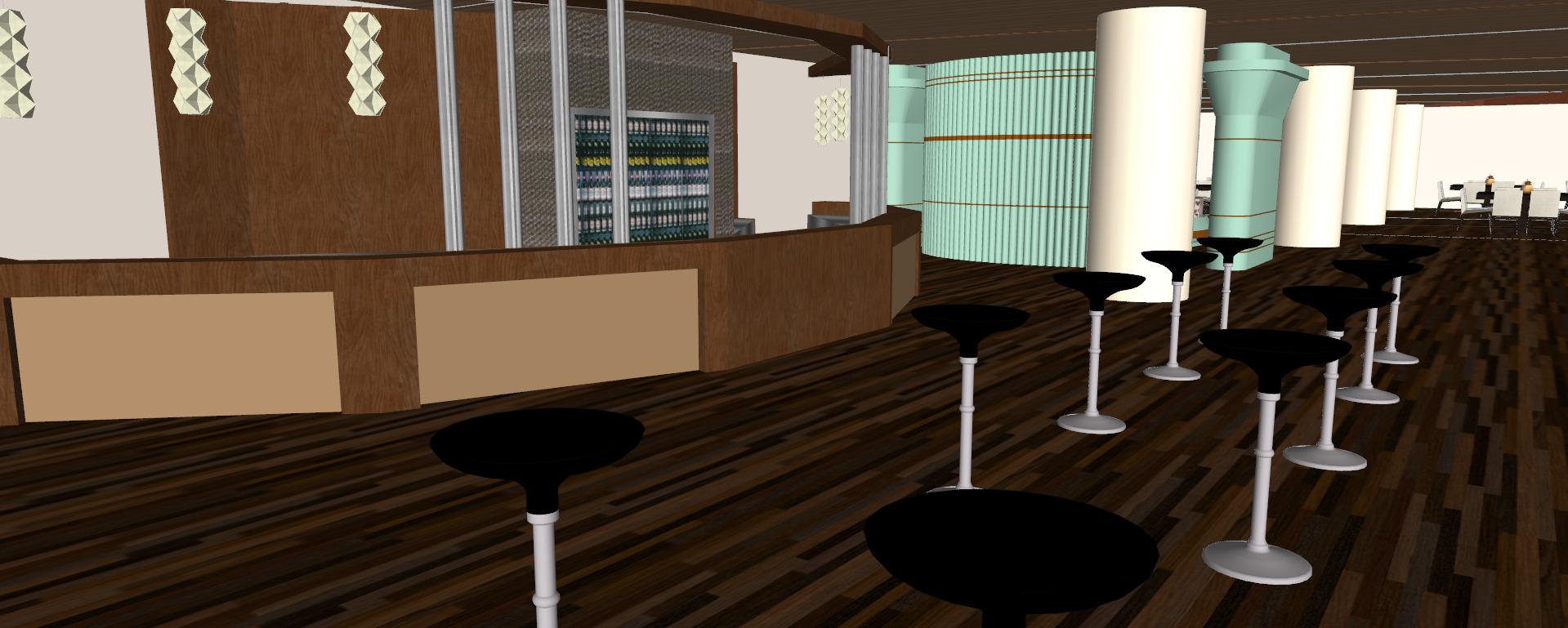 Allianz arena with interior 3D model_28