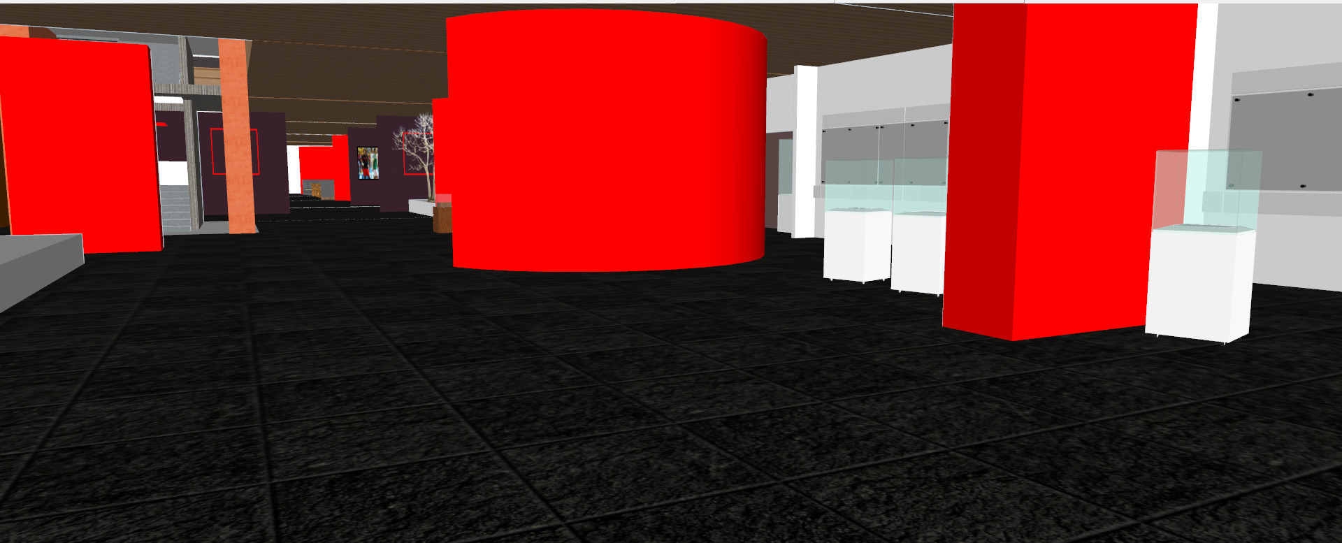 Allianz arena with interior 3D model_41