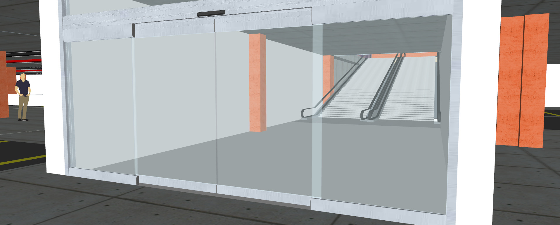 Allianz arena with interior 3D model_20