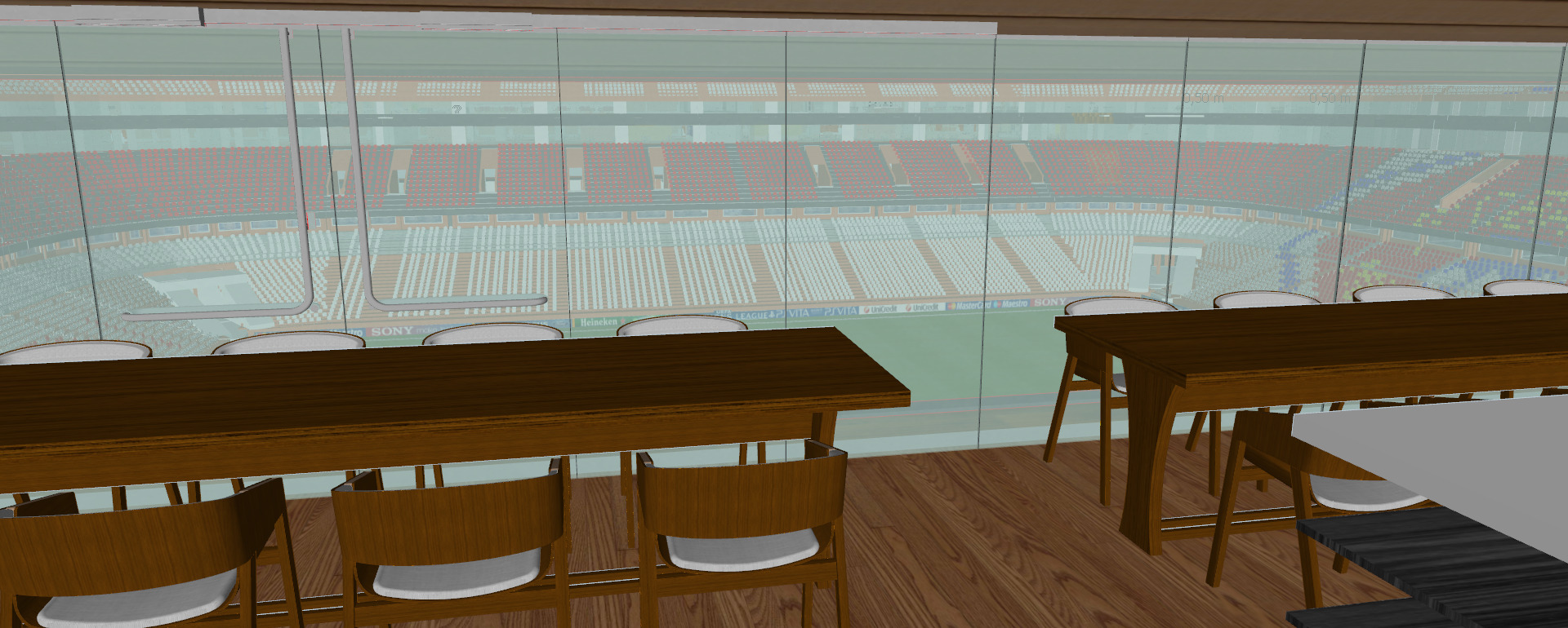Allianz arena with interior 3D model_82