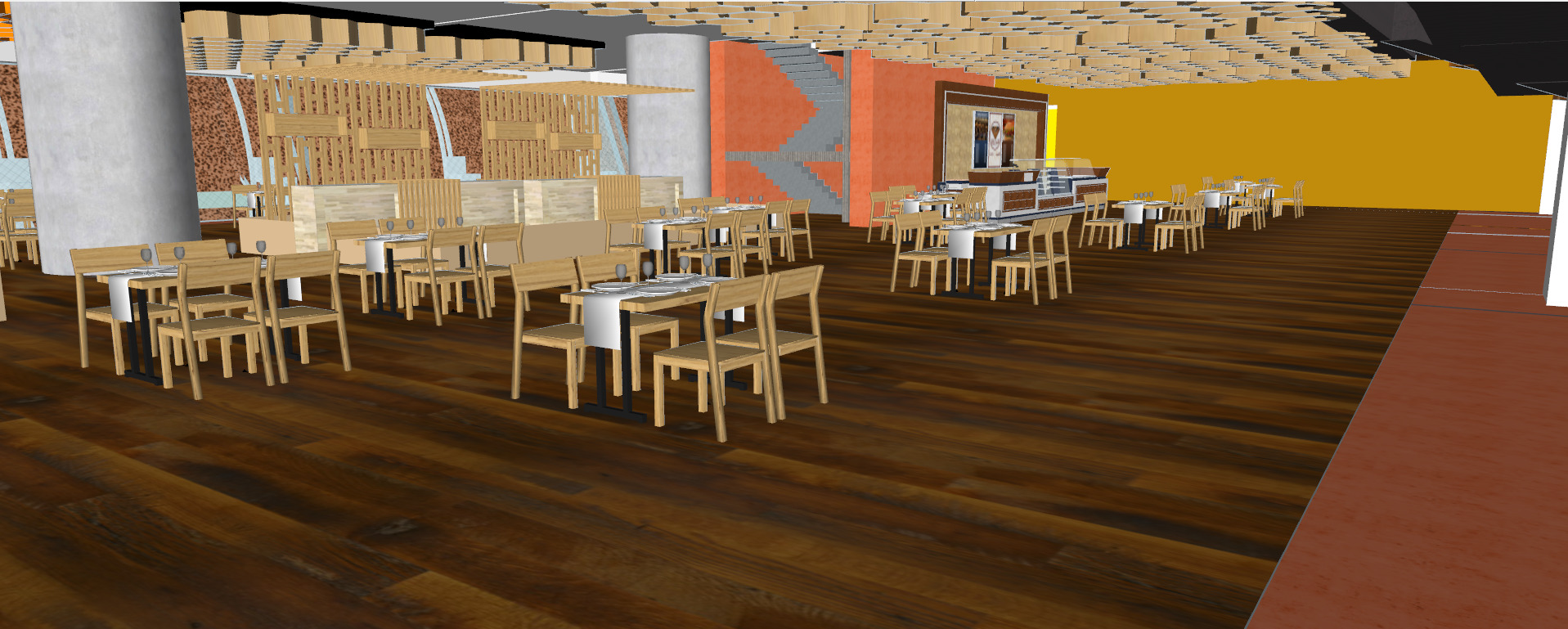 Allianz arena with interior 3D model_57