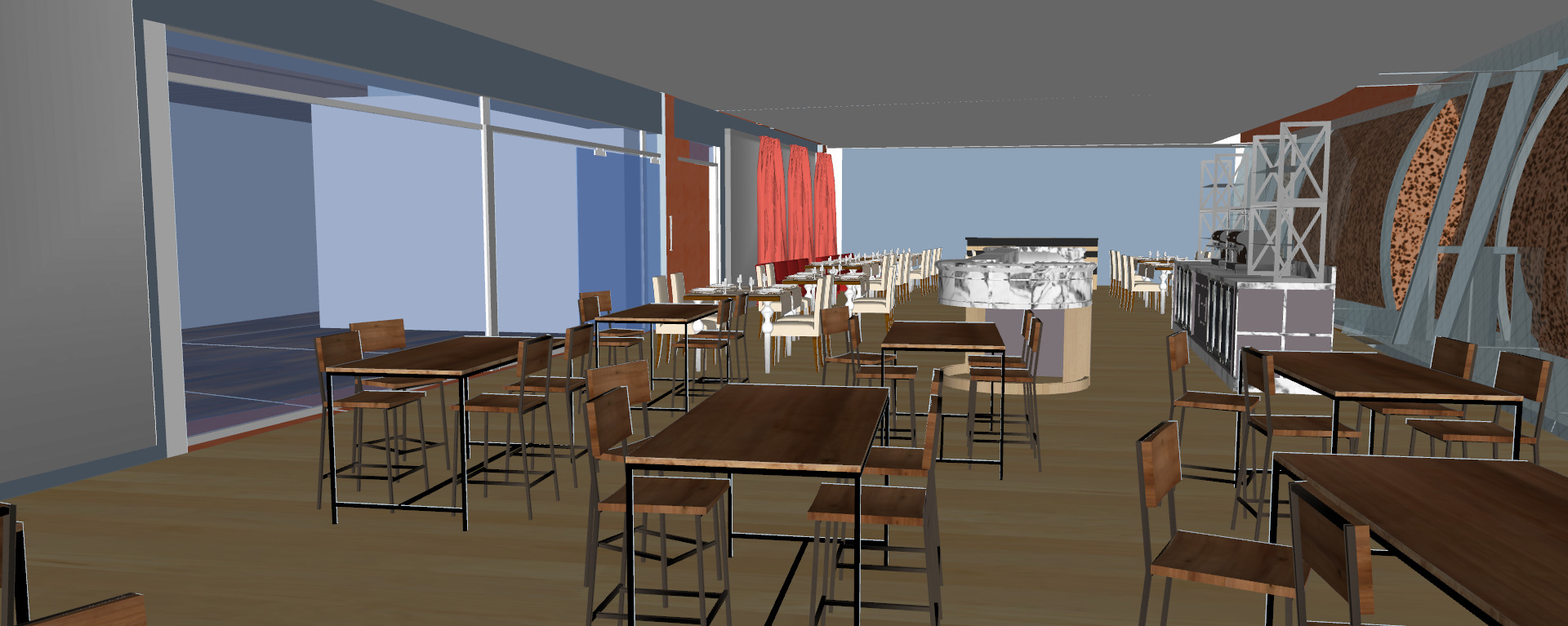 Allianz arena with interior 3D model_72