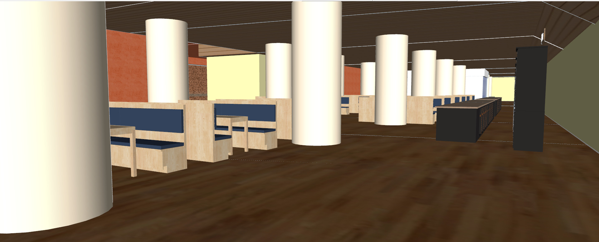 Allianz arena with interior 3D model_33