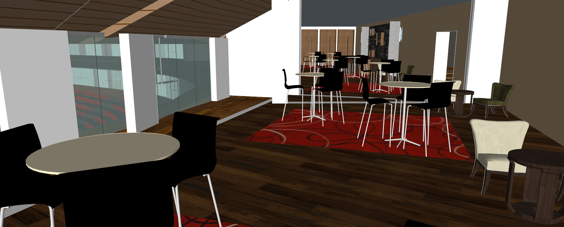 Allianz arena with interior 3D model_69