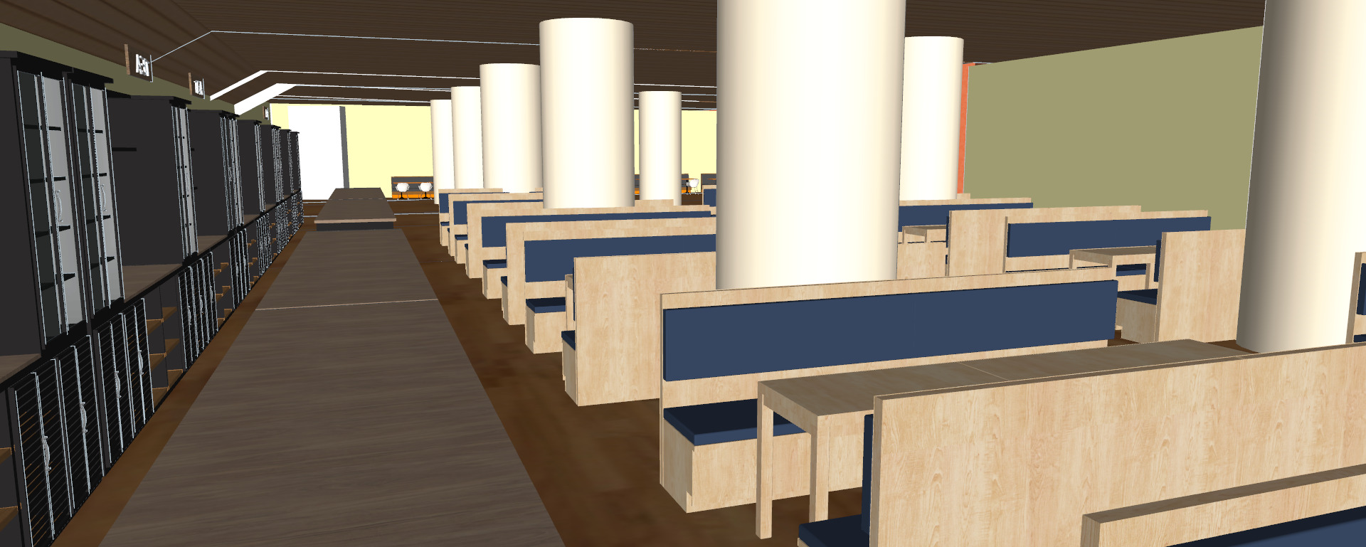 Allianz arena with interior 3D model_32