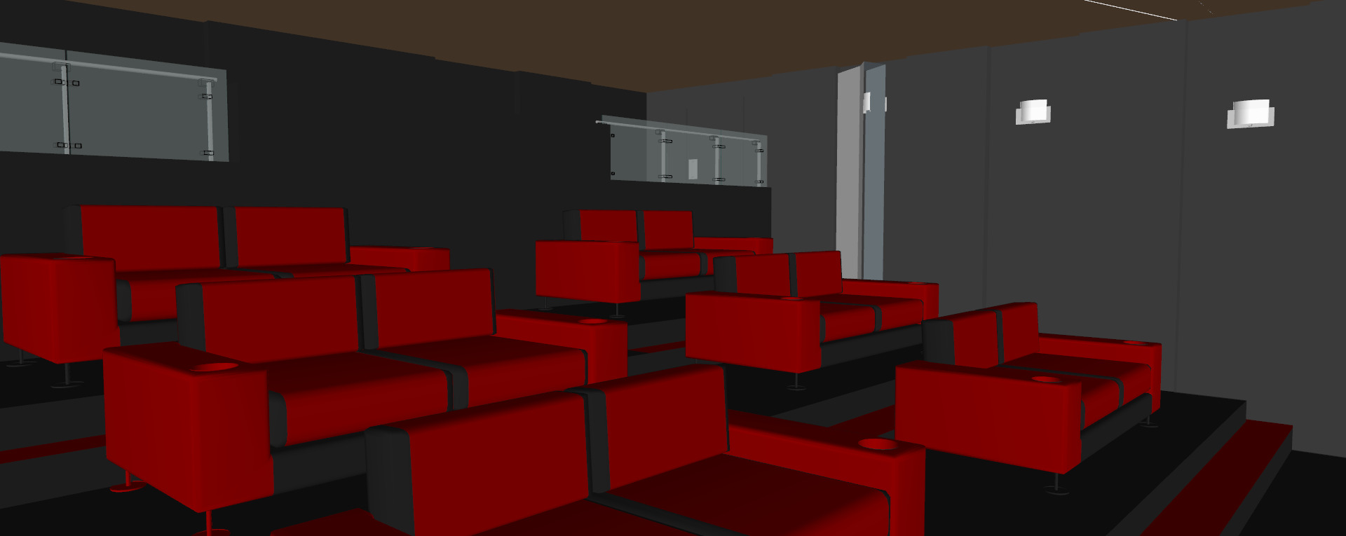 Allianz arena with interior 3D model_47