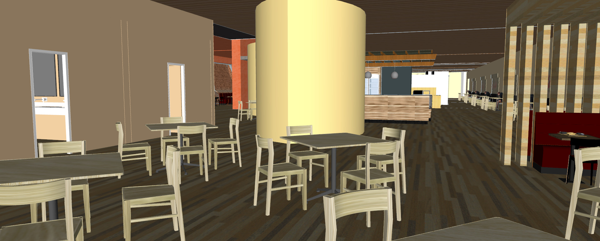 Allianz arena with interior 3D model_24