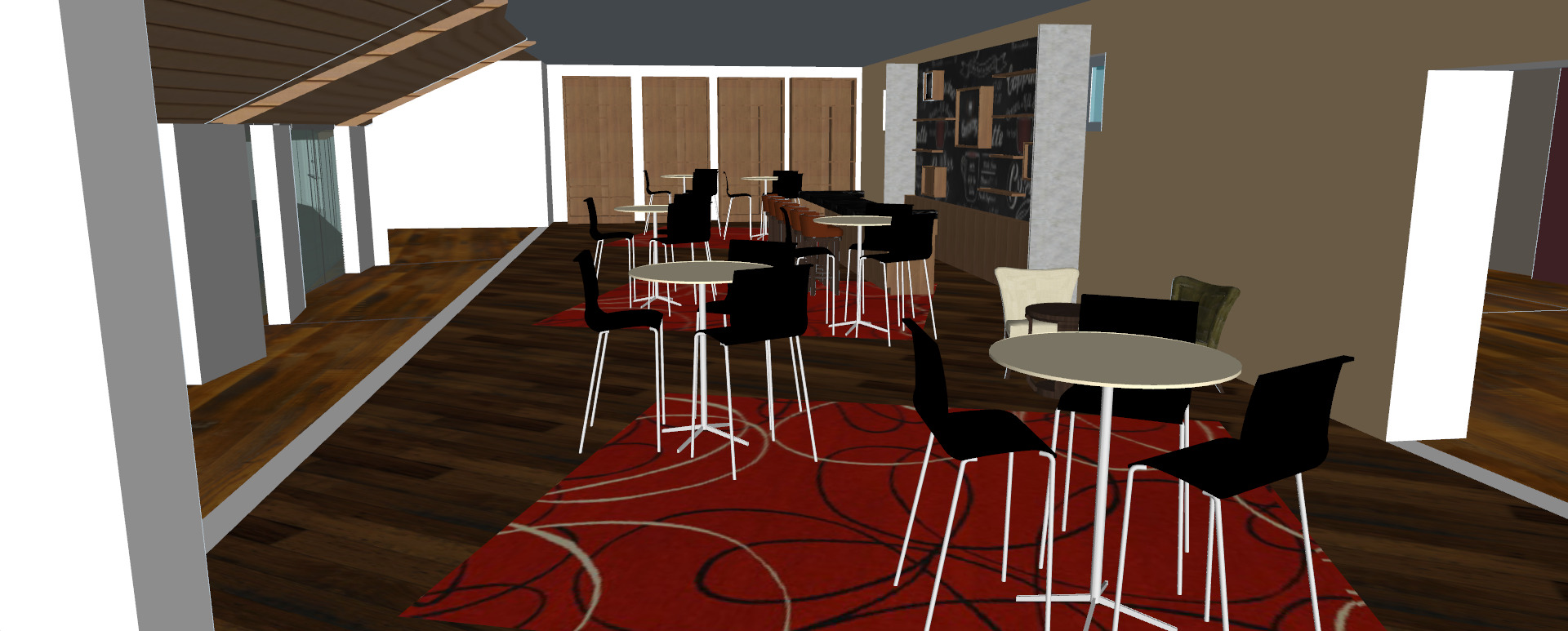 Allianz arena with interior 3D model_70