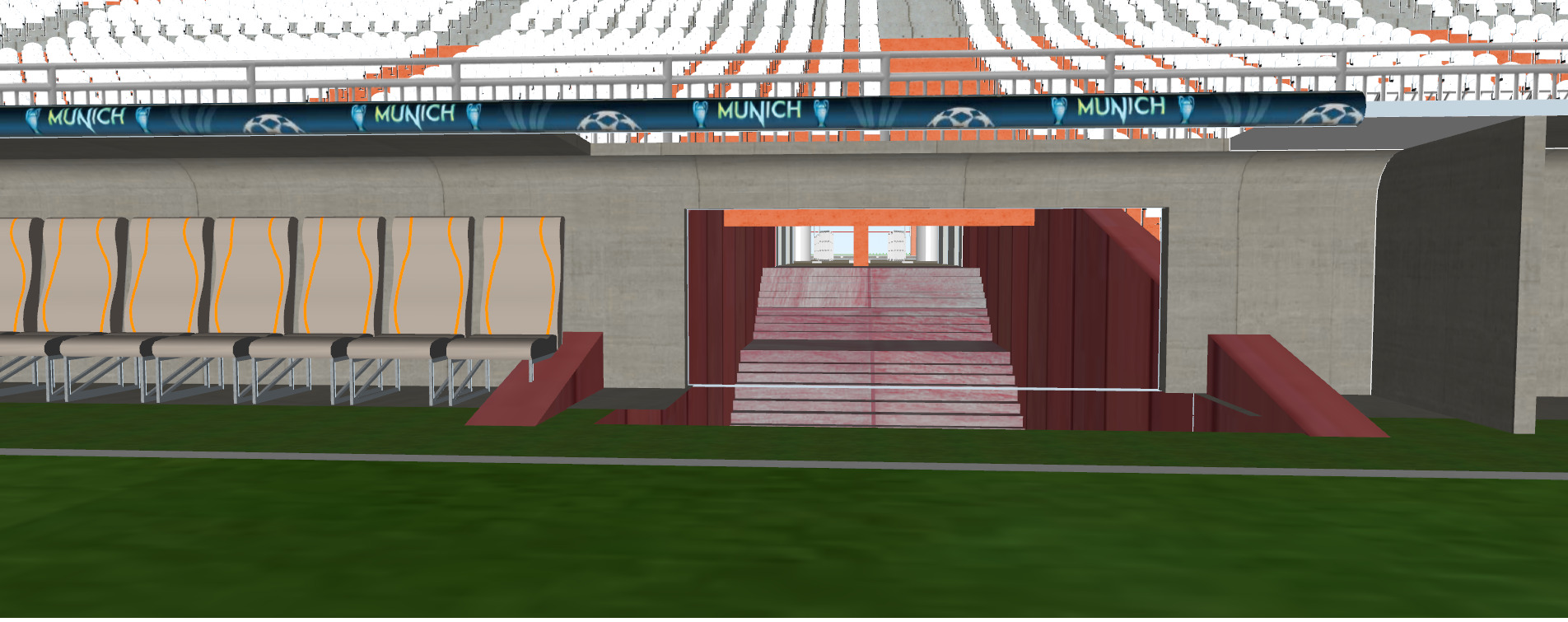 Allianz arena with interior 3D model_84