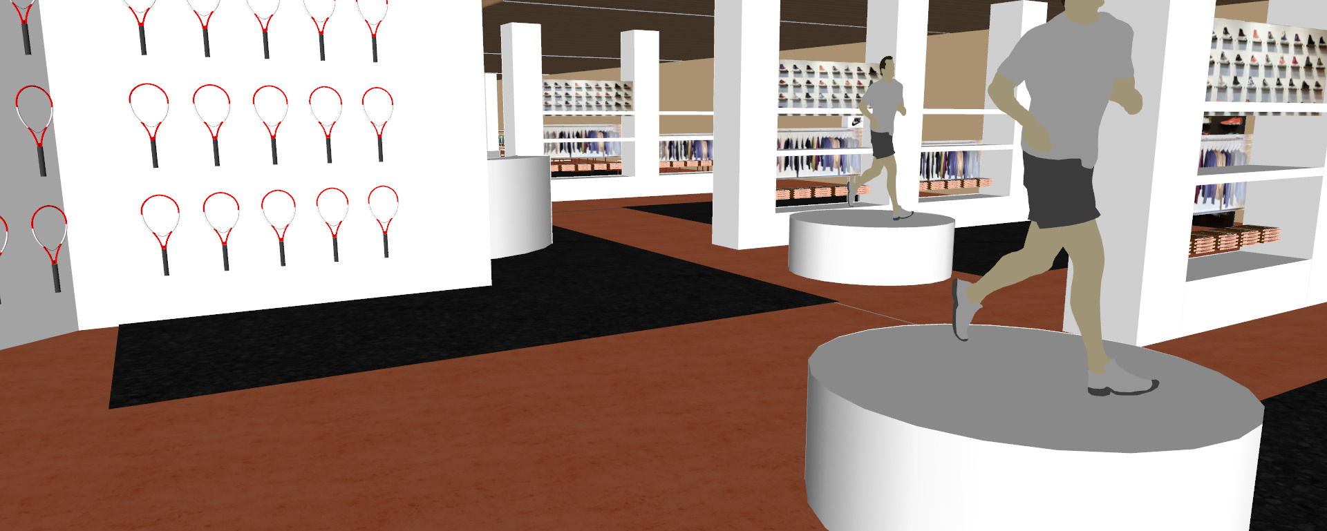 Allianz arena with interior 3D model_36