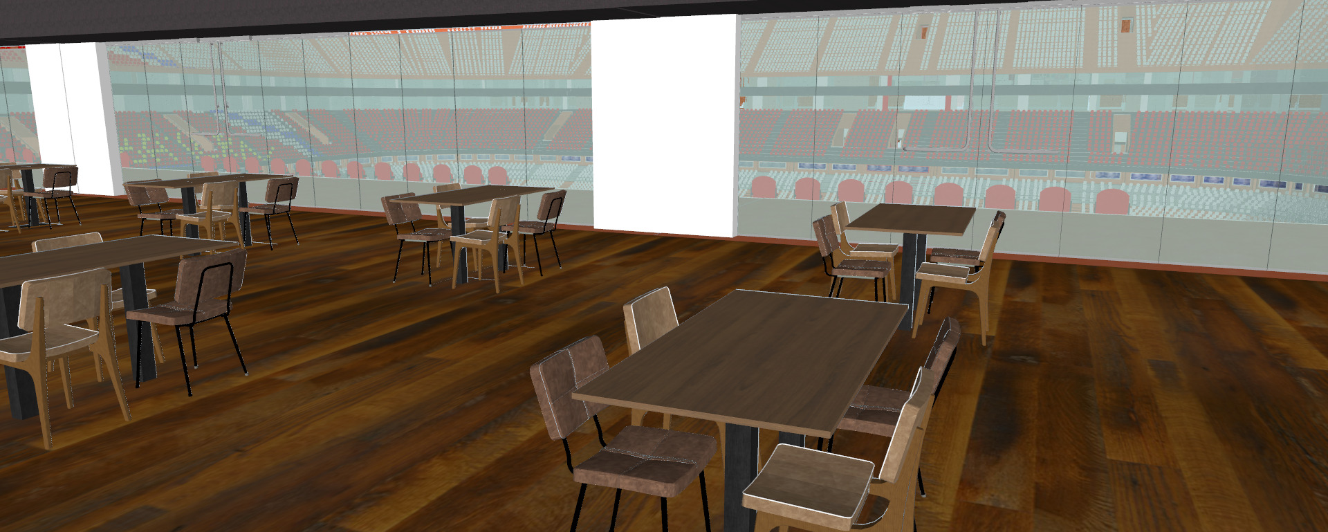 Allianz arena with interior 3D model_54