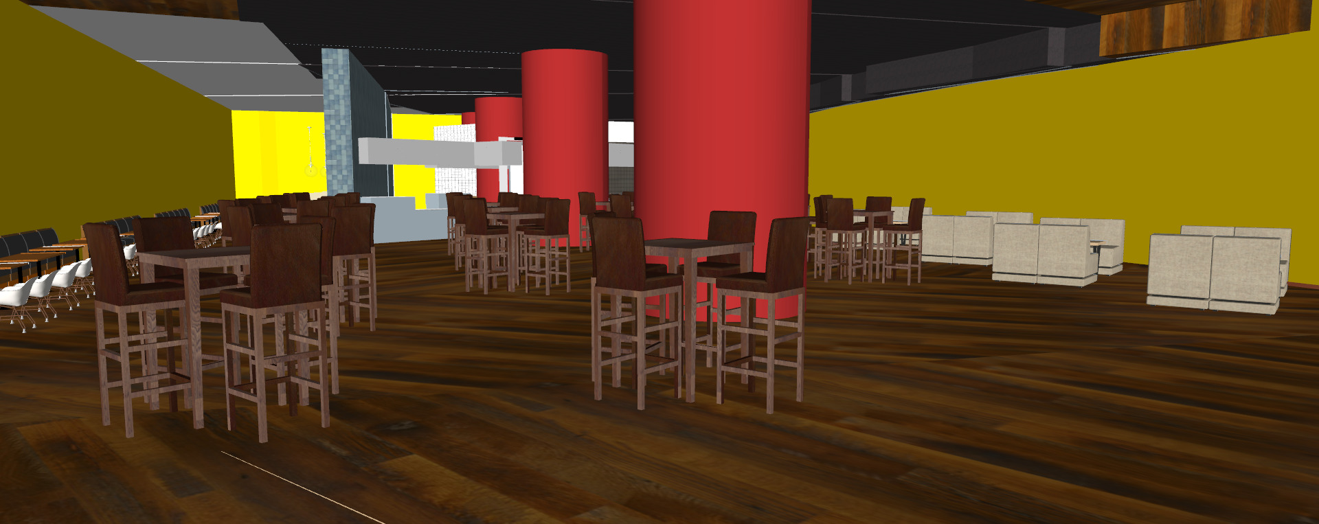 Allianz arena with interior 3D model_58