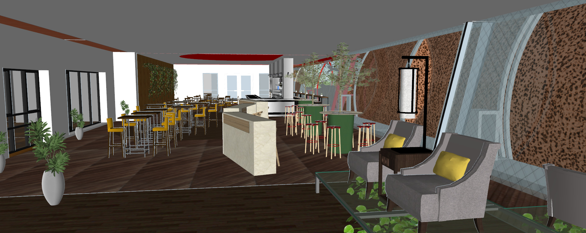 Allianz arena with interior 3D model_78