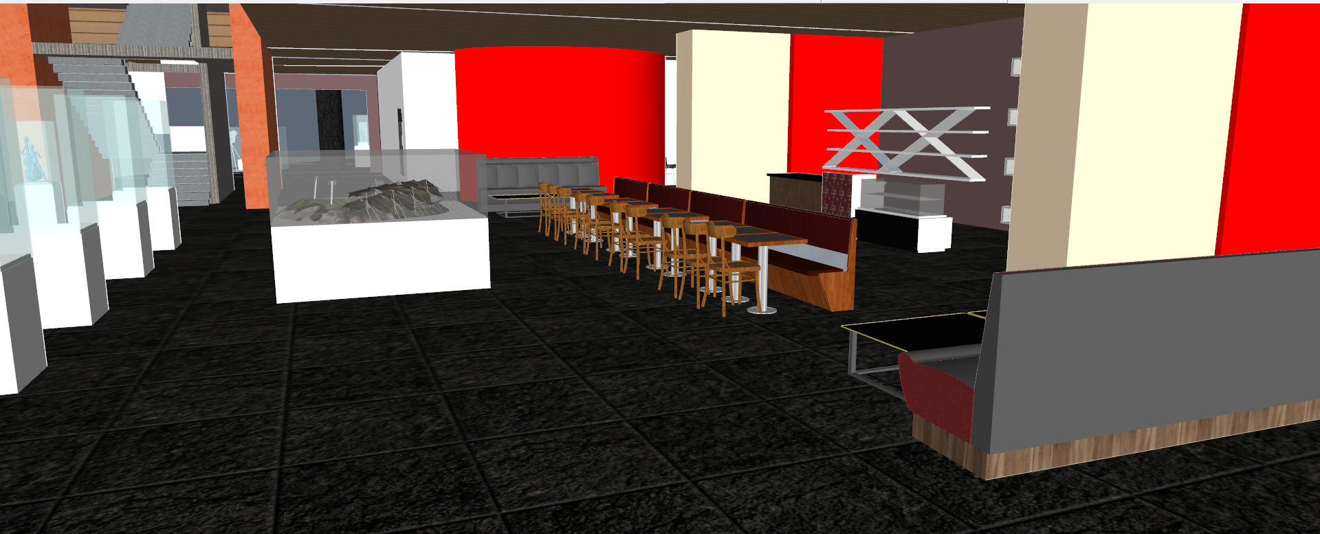 Allianz arena with interior 3D model_45