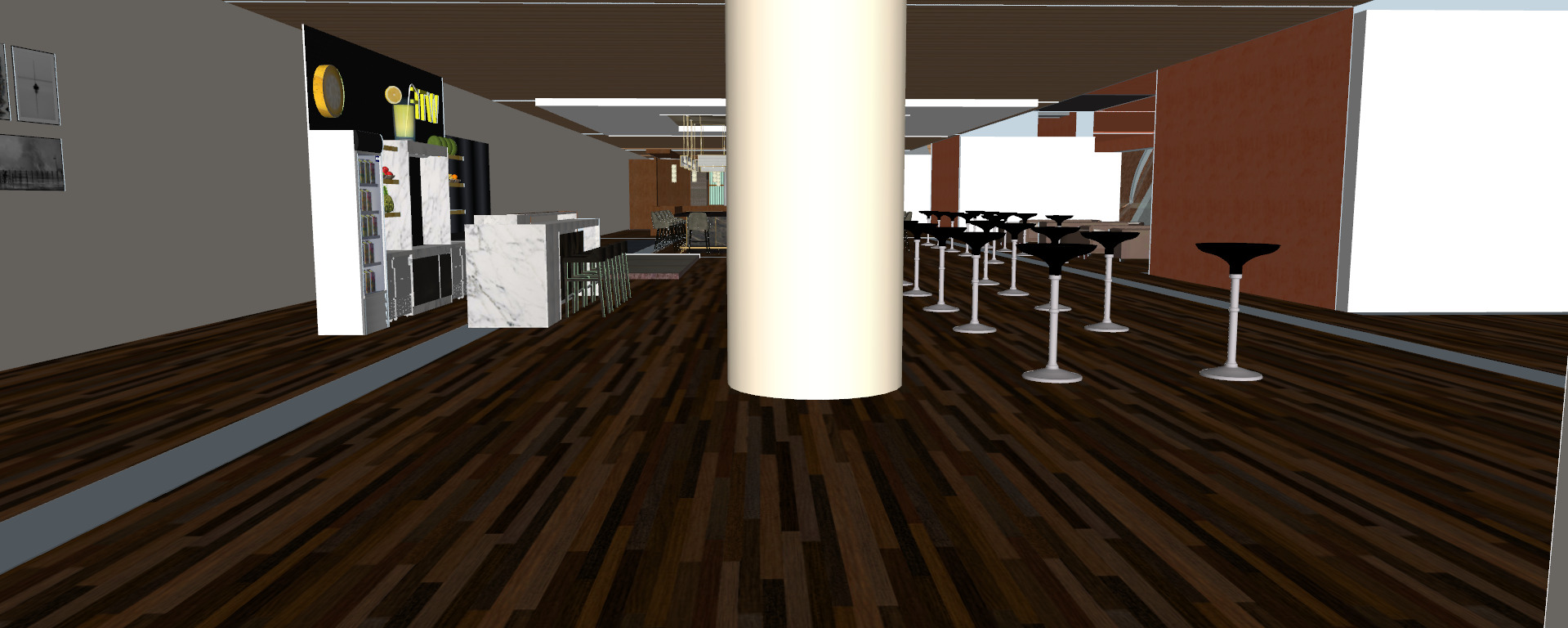 Allianz arena with interior 3D model_26