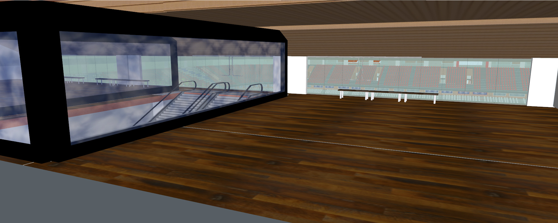 Allianz arena with interior 3D model_61