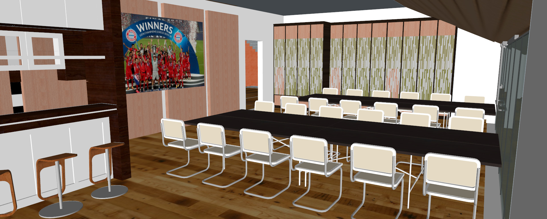 Allianz arena with interior 3D model_76