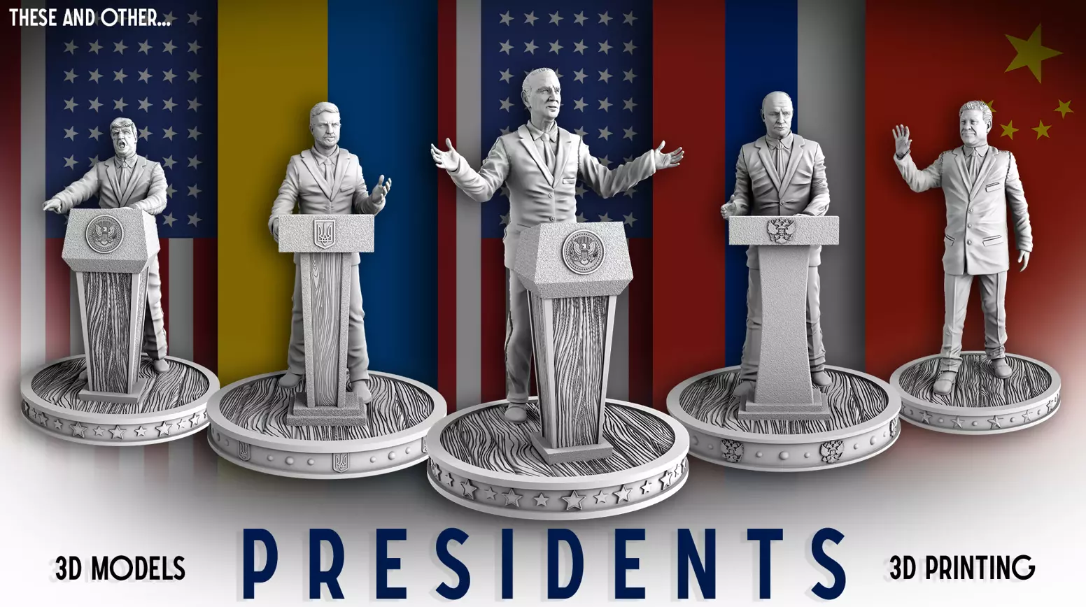 Presidents 3D Model Collection_0