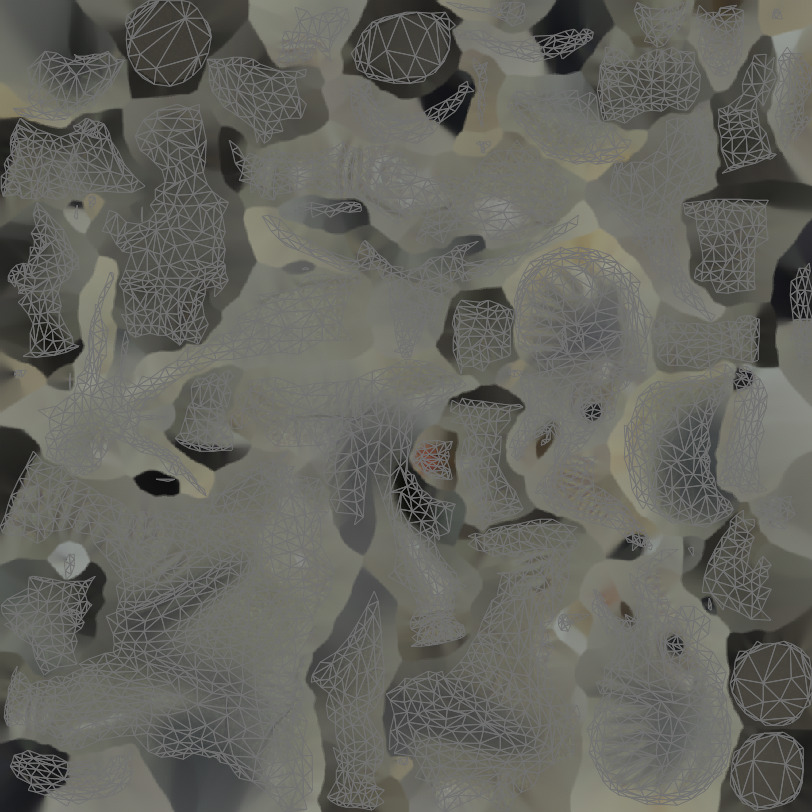 Elephant cartoon Low-poly 3D model_10