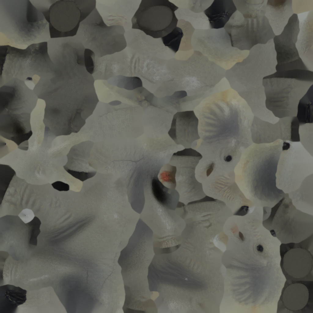 Elephant cartoon Low-poly 3D model_8