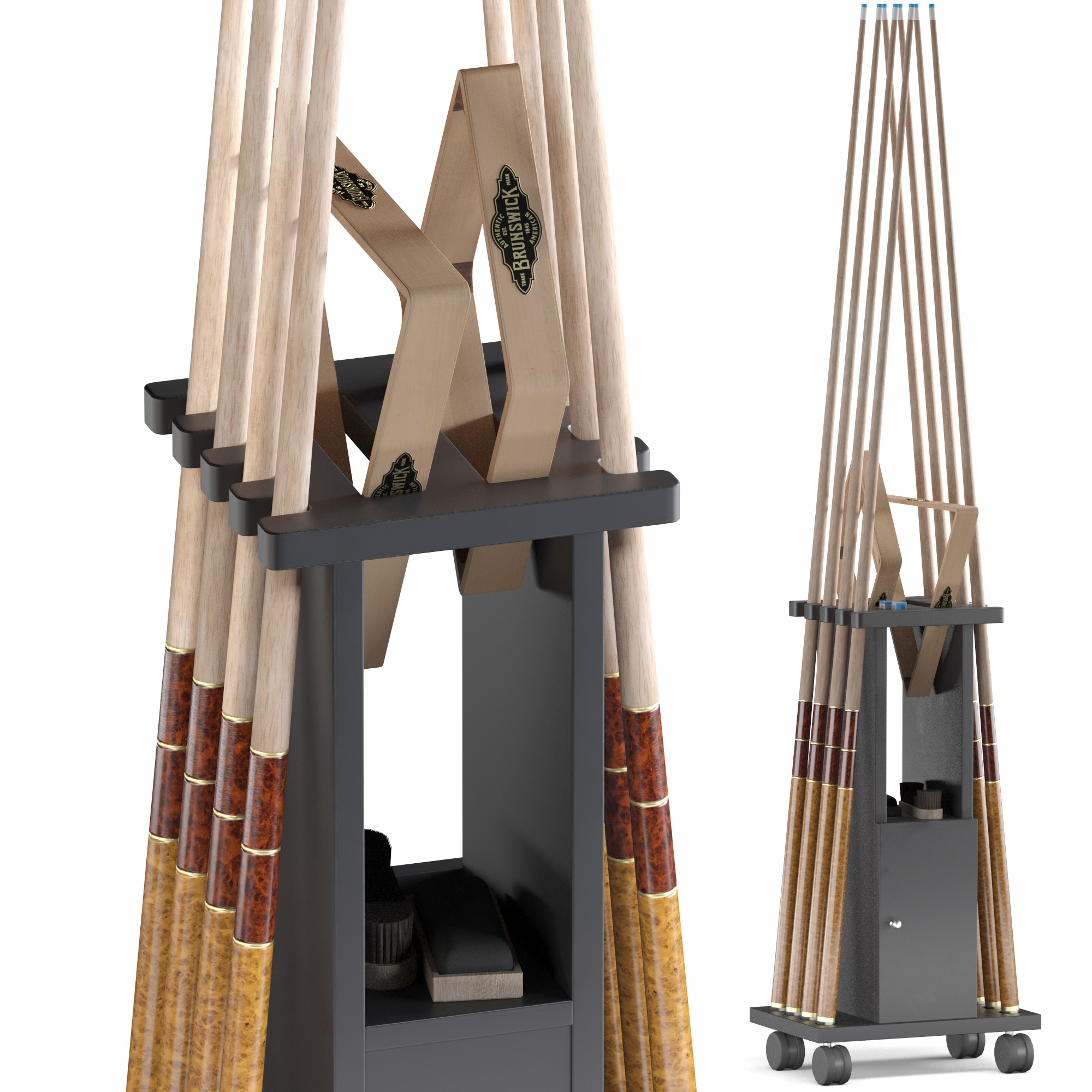 10 Billiard Table 3D Model Collection   High-Quality Designs _13