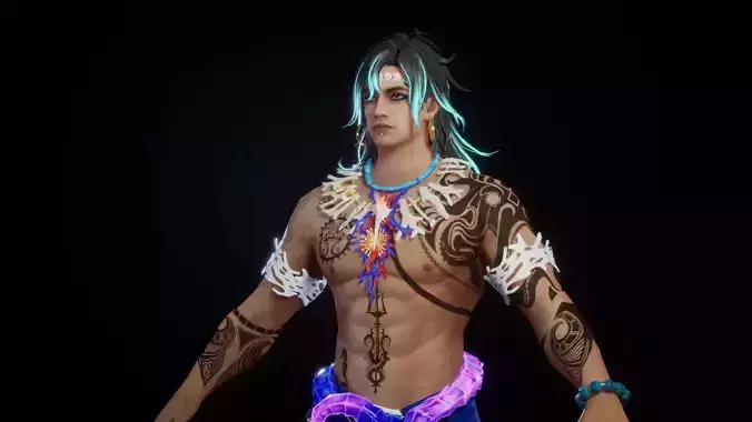 SEXY SURFER 3D MODEL