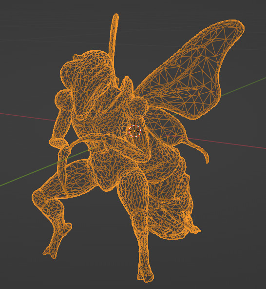 Alien Mantis character 3D model_10