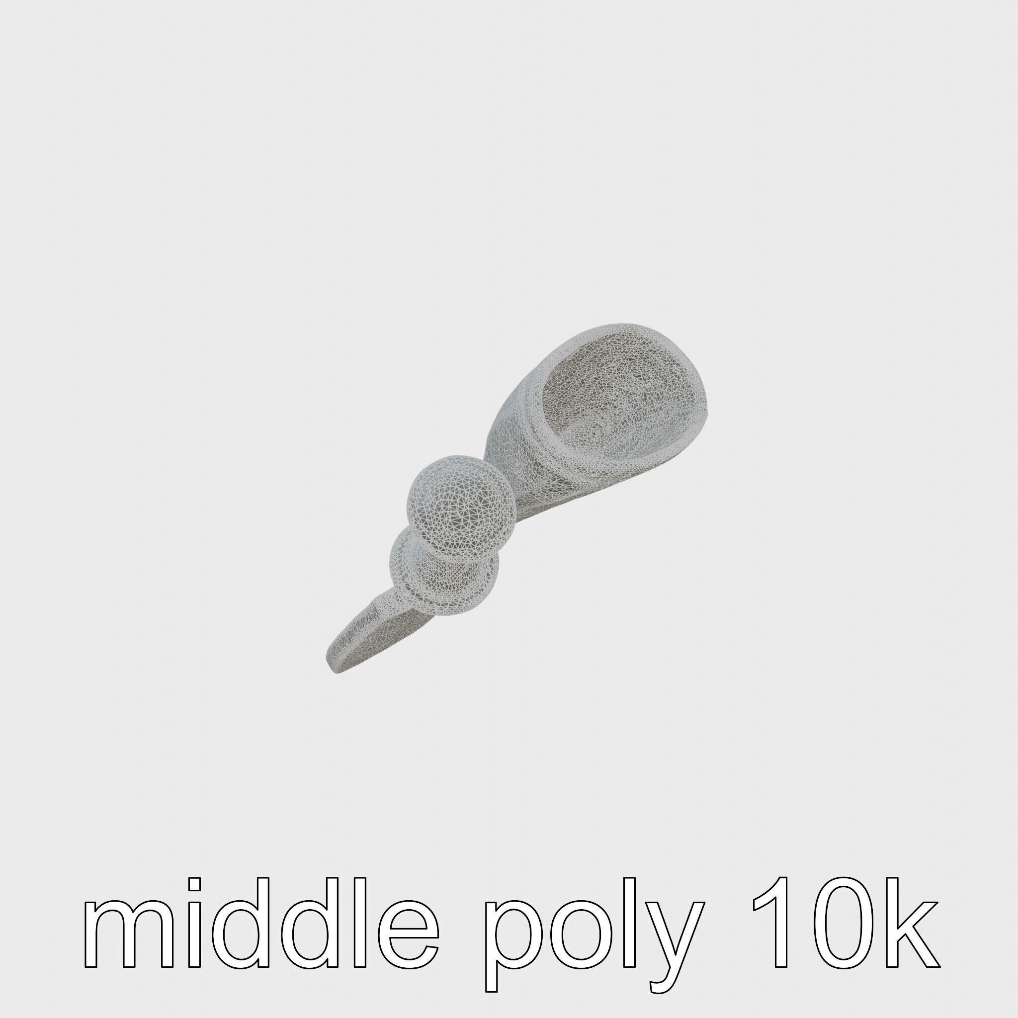 Artisan Stone Implements for Historical Education Low-poly 3D model_5