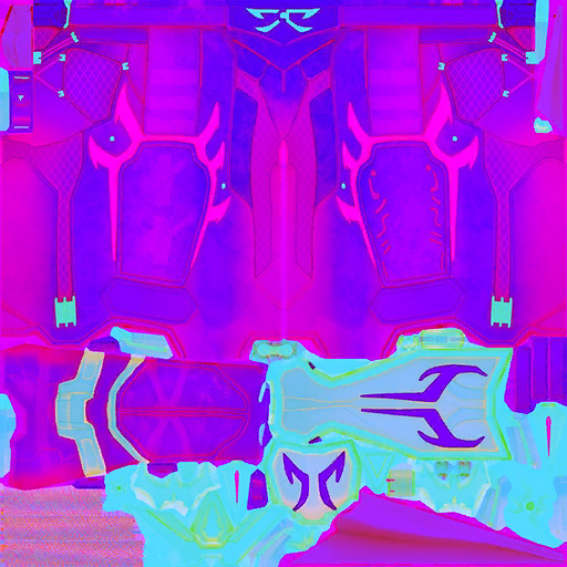 FUTURISTIC NINJA 3D MODEL Low-poly 3D model_21