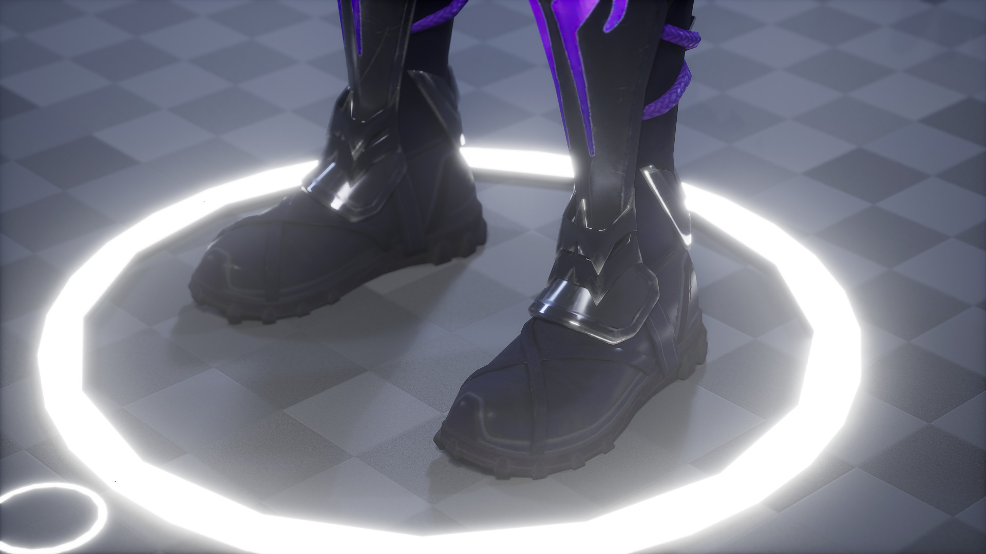 FUTURISTIC NINJA 3D MODEL Low-poly 3D model_10