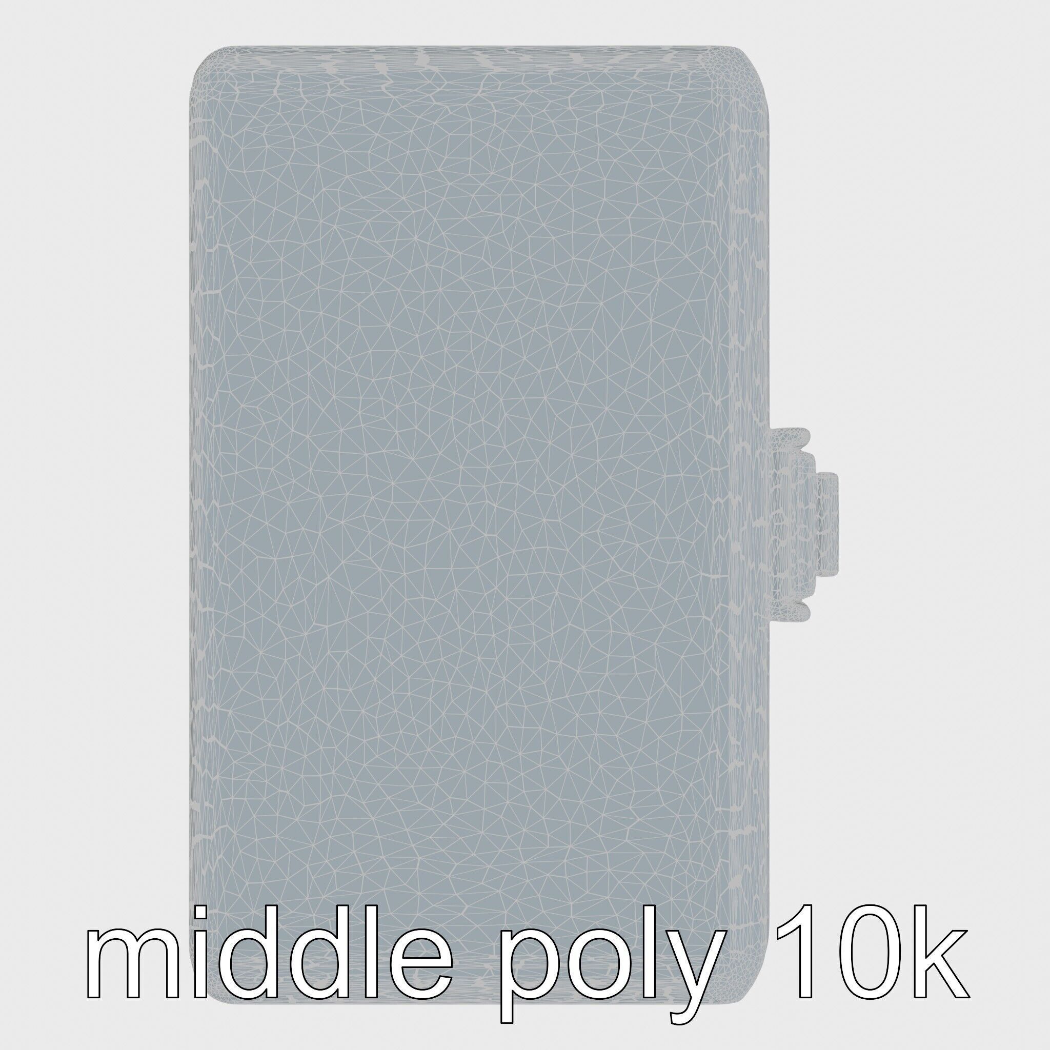 Emergency Medical Storage Chest with Movable Shelves Low-poly 3D model_21