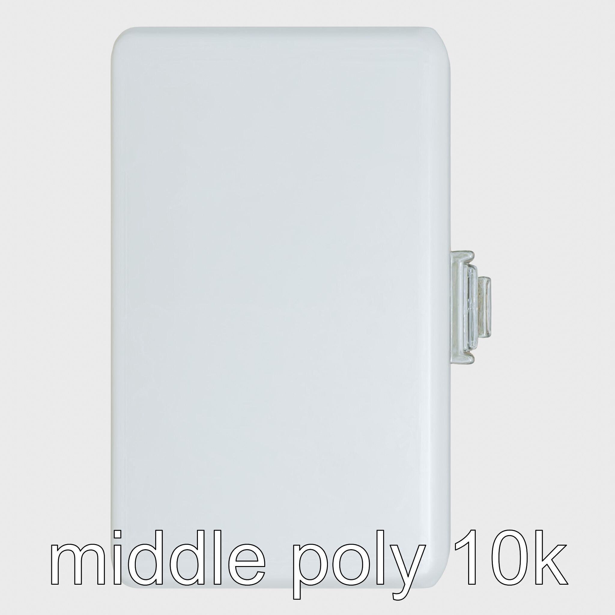 Emergency Medical Storage Chest with Movable Shelves Low-poly 3D model_14