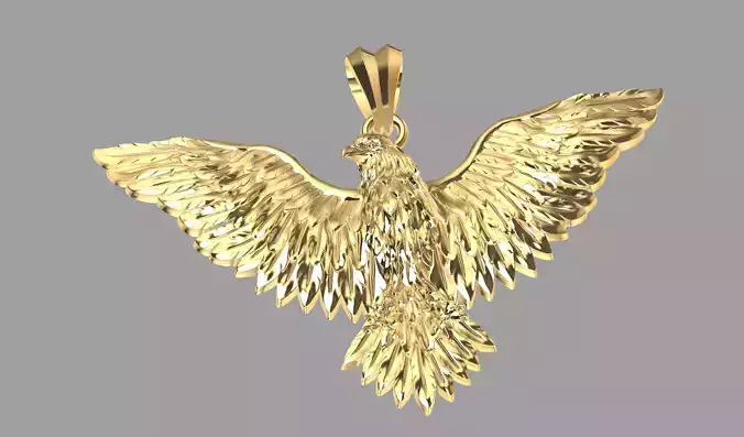 Eagle pendant 